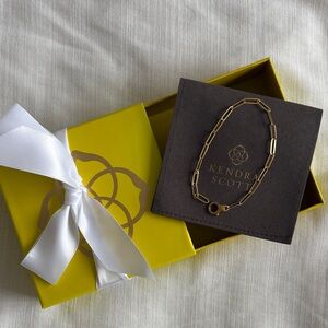 Kendra Scott Large Paperclip Chain Bracelet in 18k Gold Vermeil - New With Box